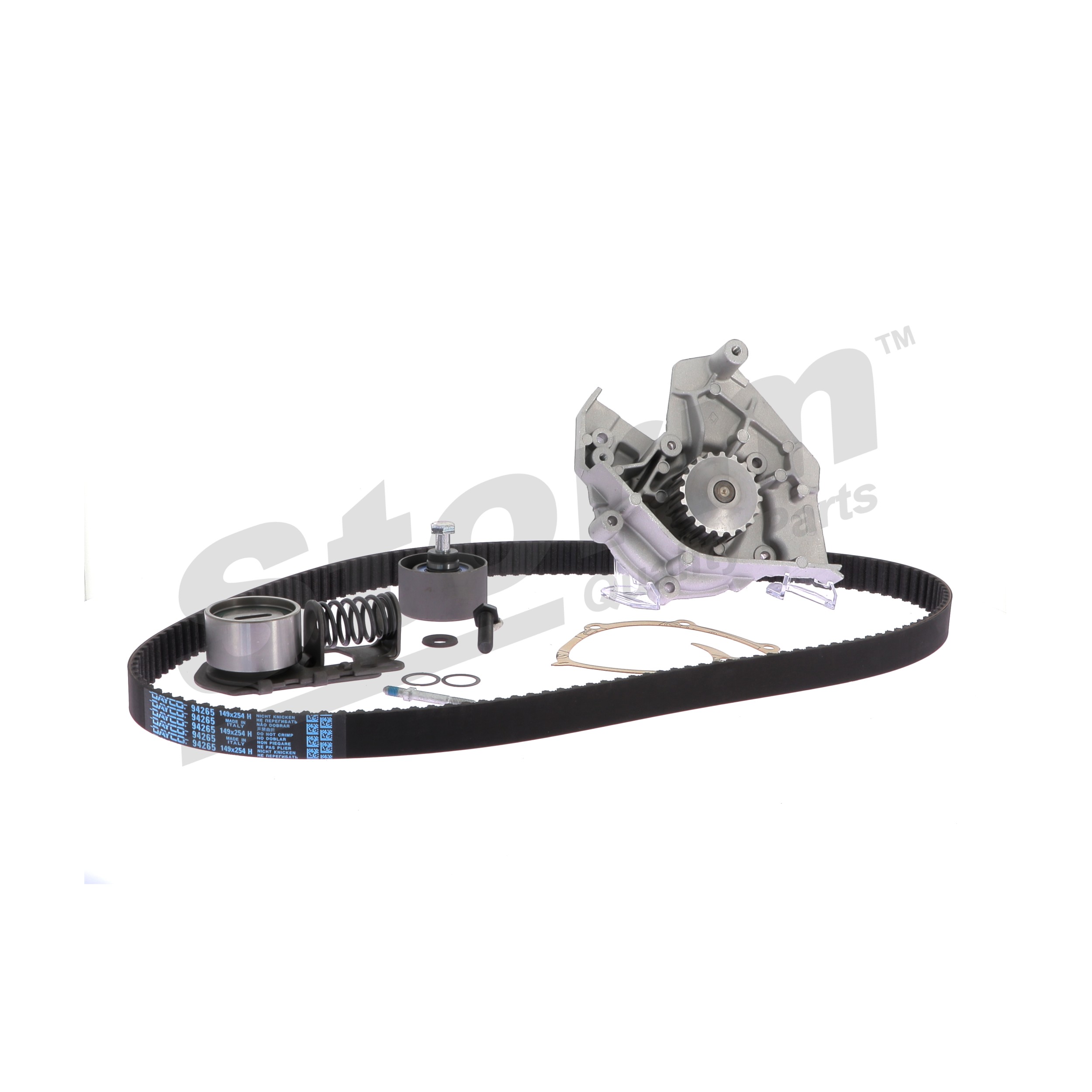 Kit de distribution + pompe à eau 5550112KP STORM QUALITY PARTS 96 654 092 LANCIA