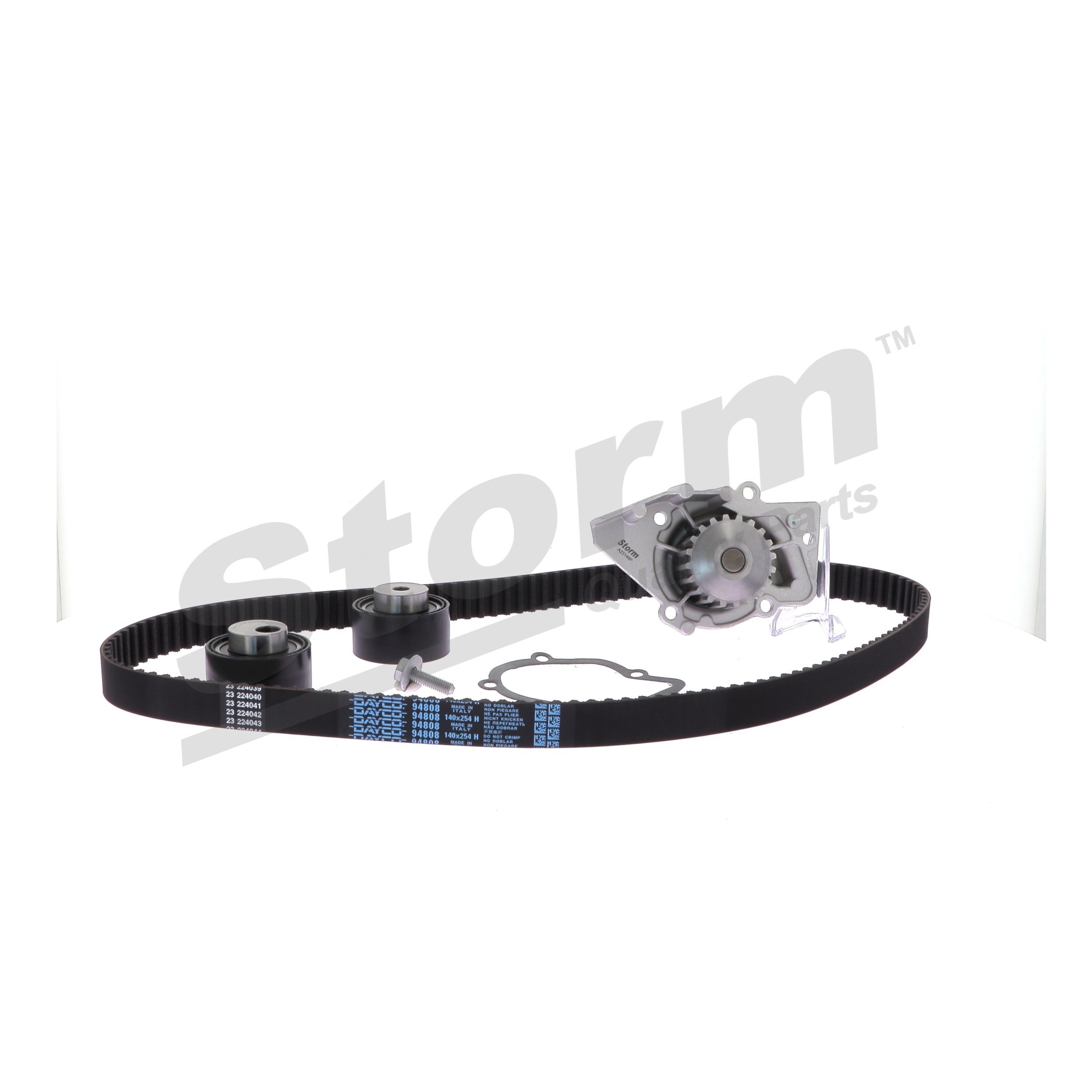 STORM QUALITY PARTS 5550358KP Pompe à eau + kits de courroies moteur pour Peugeot 306 3/5 portes 7A, 7C, N3, N5 1.9 D 68 CV 1997 DJY (XUD9A) Diesel STORM QUALITY PARTS 5550358KP Kit de distribution + pompe à eau Peugeot 306 3/5 Portes 1.9 D 68 CV Diesel 1997