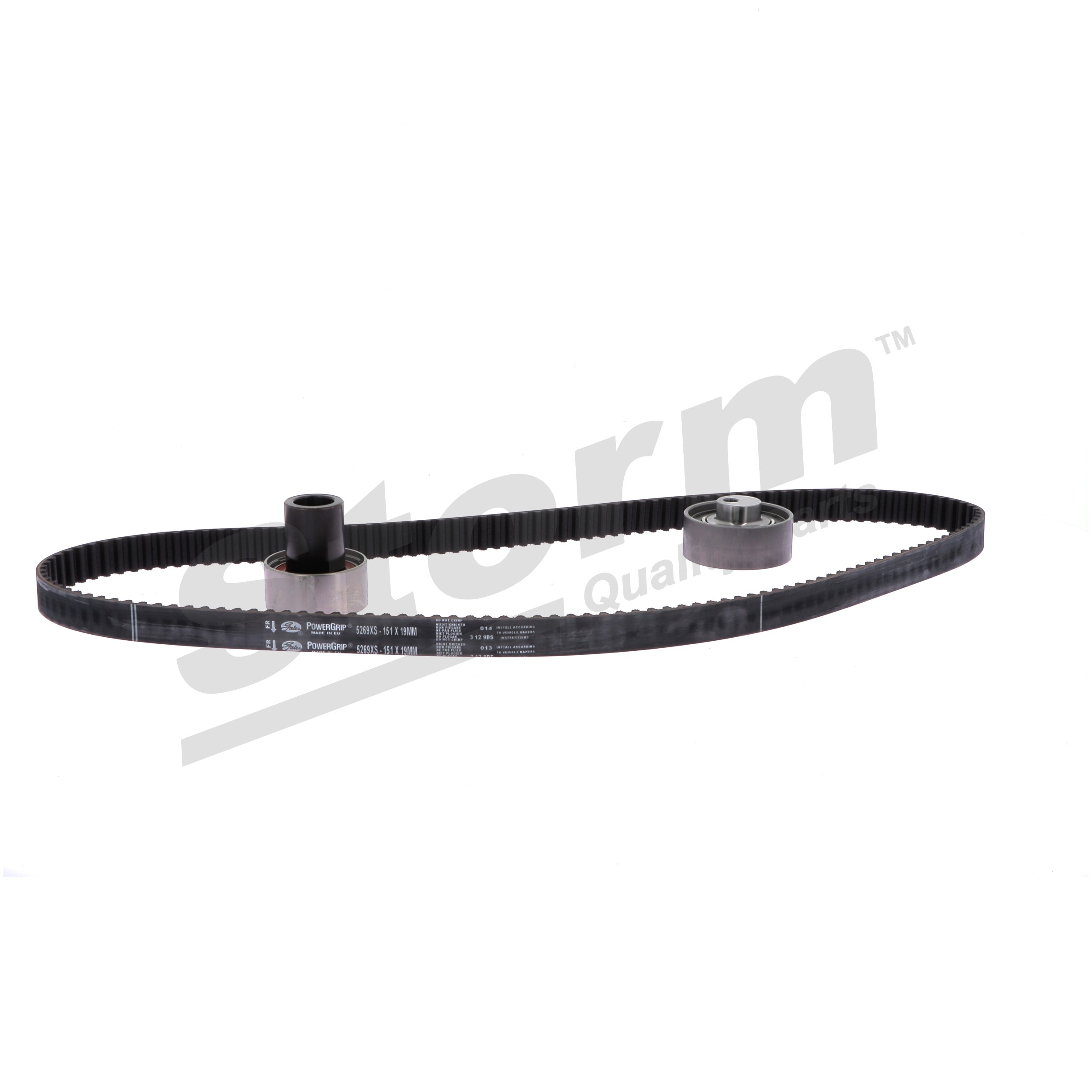Tandremssæt 904158 STORM QUALITY PARTS 13077-35F00 Medløberhjul, tandrem 904158 STORM QUALITY PARTS 1307735F00 FIAT