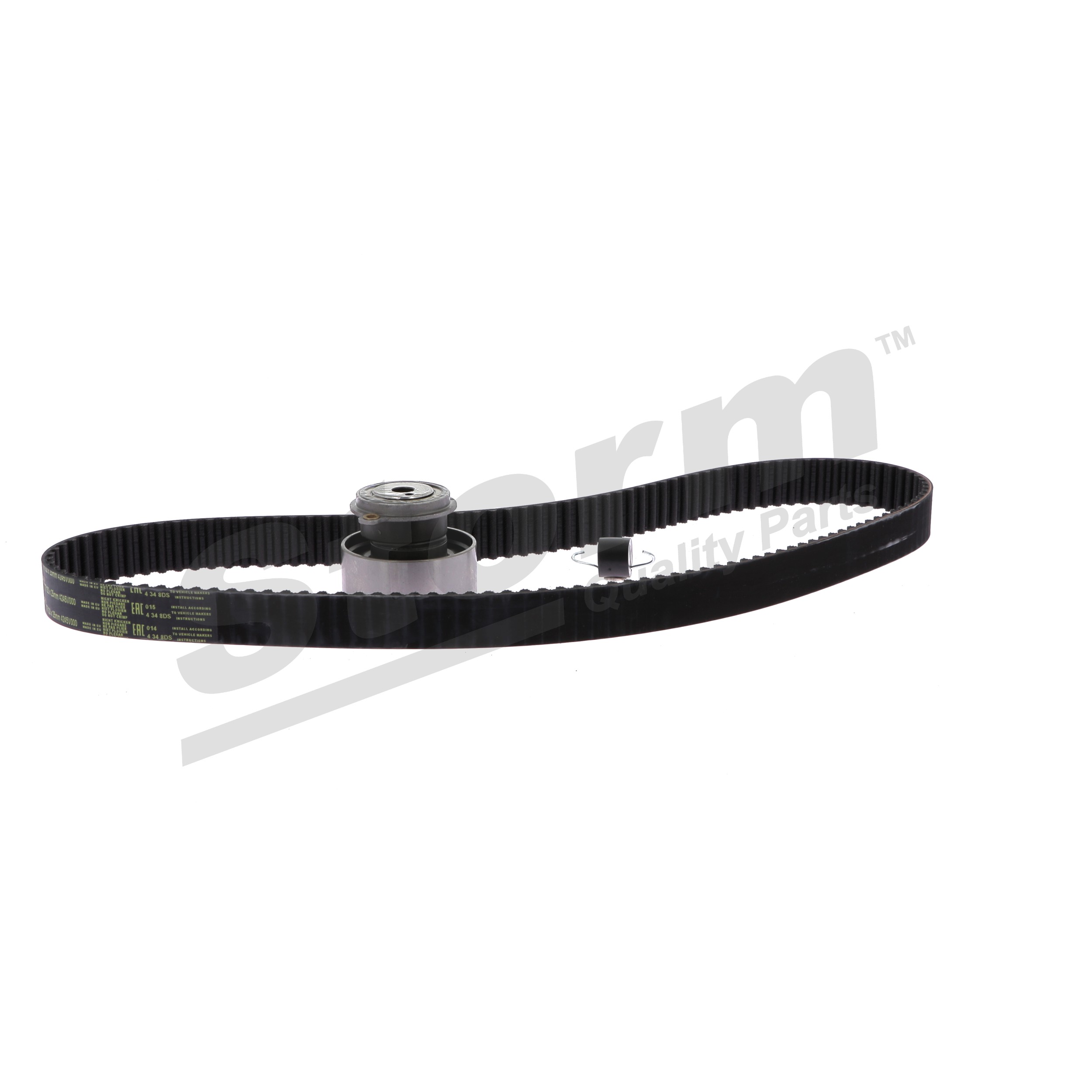 STORM QUALITY PARTS 904245 Kit complet de distribution pour Mazda 323 F VI BJ 1.9 16V (BJ14) 114 CV 1999 FP55 Essence STORM QUALITY PARTS 904245 Kit courroie de distribution Mazda 323 F bj 1.9 16V (BJ14) 114 CV Essence 1999