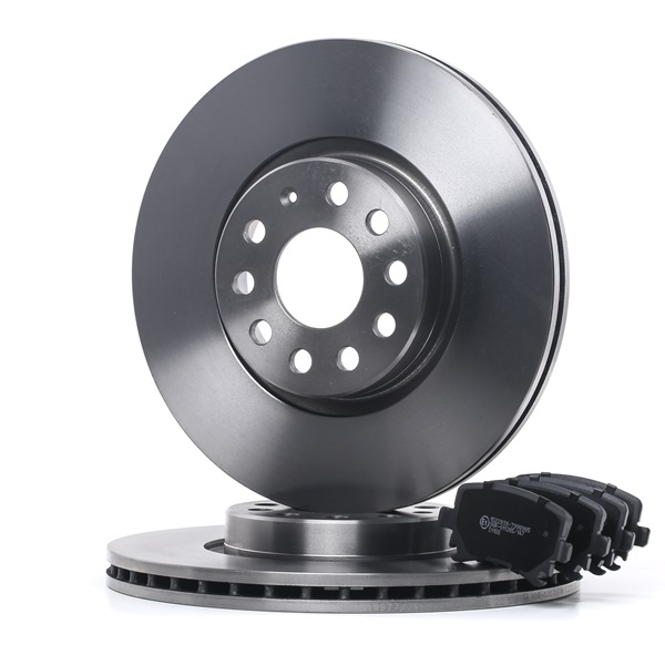 RIDEX 3405B0838 Kit dischi e pastiglie