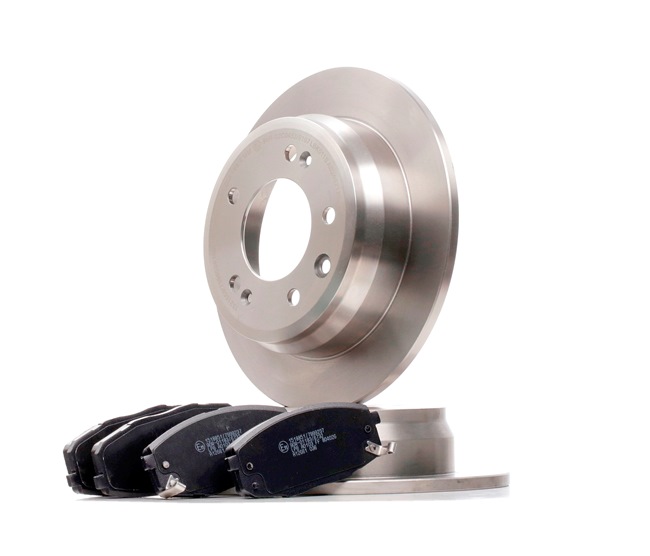 RIDEX 3405B0845 Bremsen komplett KIA Ceed ED 1.6 CRDi 90 90 PS Diesel Kosten