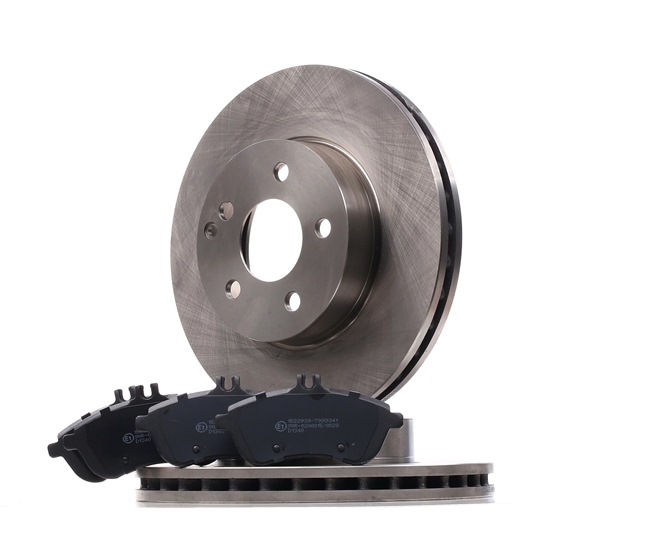 RIDEX 3405B0846 Brzdové kotúče a platničky Mercedes S204 C 200 CGI 1.8 (204.248) 184 KS Benzín cena