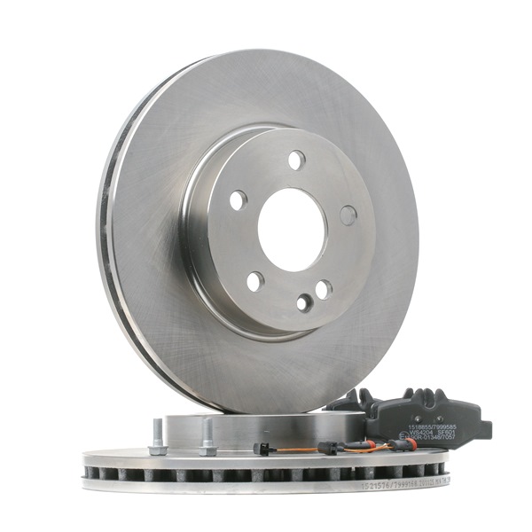 RIDEX 3405B0851 Bremseskiver og -klosser