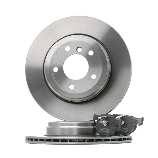 RIDEX 3405B0858 Σετ φρένων, δισκόφρενα