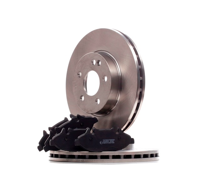 RIDEX 3405B0878 Kit de discos de freno y pastillas