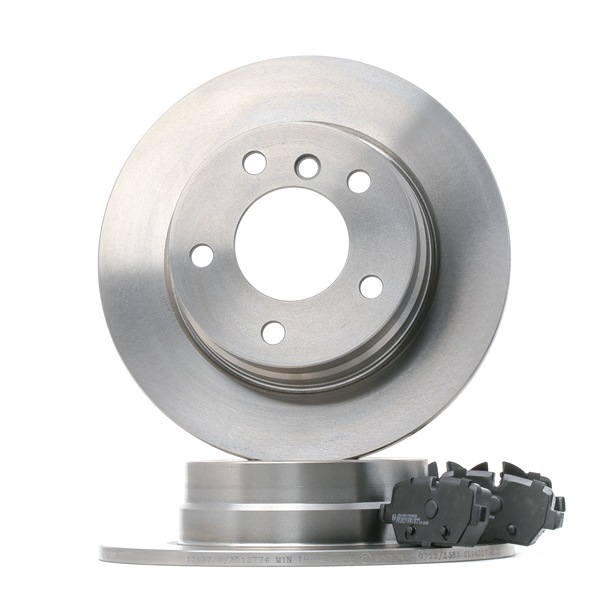 RIDEX 3405B0884 Δισκόπλακες & τακάκια φρένων BMW E87 120 i 156 PS Βενζίνη τιμες