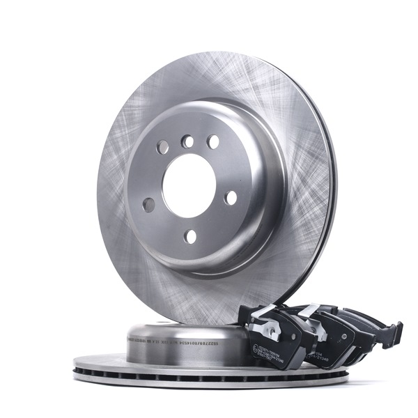 RIDEX 3405B0909 Kit dischi e pastiglie