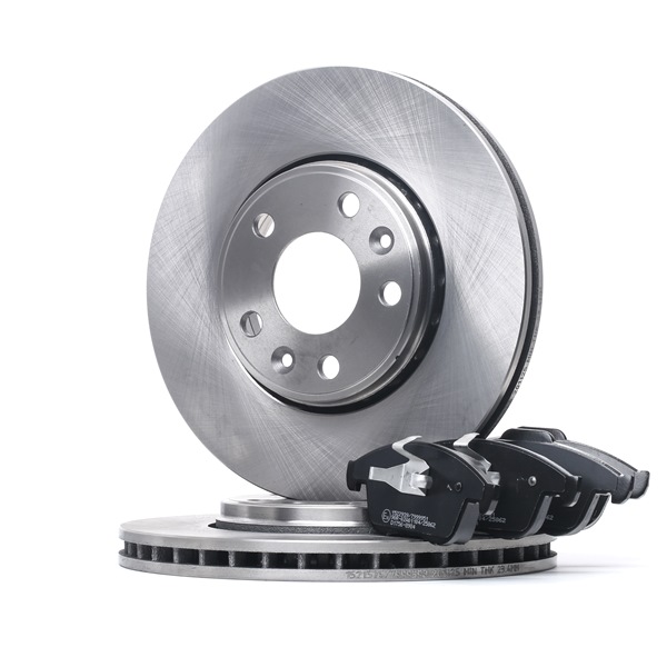 RIDEX 3405B0940 Bromssats, skivbroms