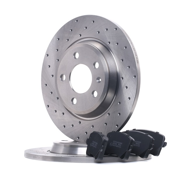 RIDEX 3405B0953 Kit dischi e pastiglie