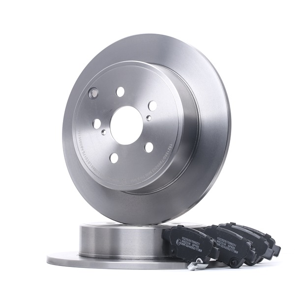 RIDEX 3405B0968 Kit dischi e pastiglie