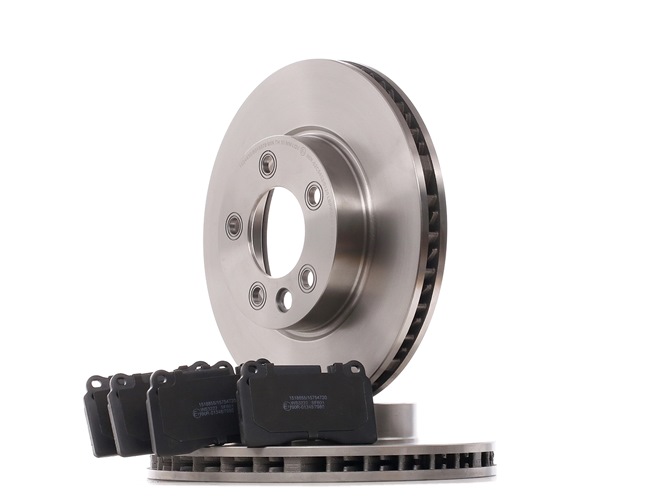 RIDEX 3405B0970 Pidurikomplekt VW Touareg 1 3.6 V6 FSI 280 hj Bensiin hind