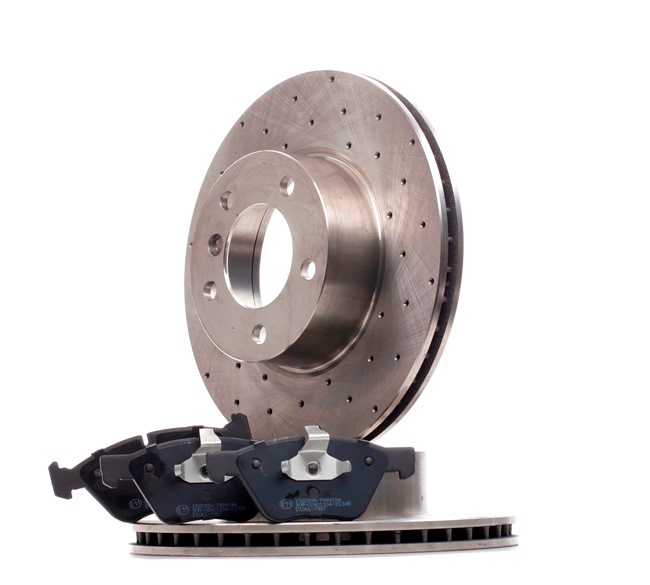 RIDEX 3405B0973 Kit dischi e pastiglie