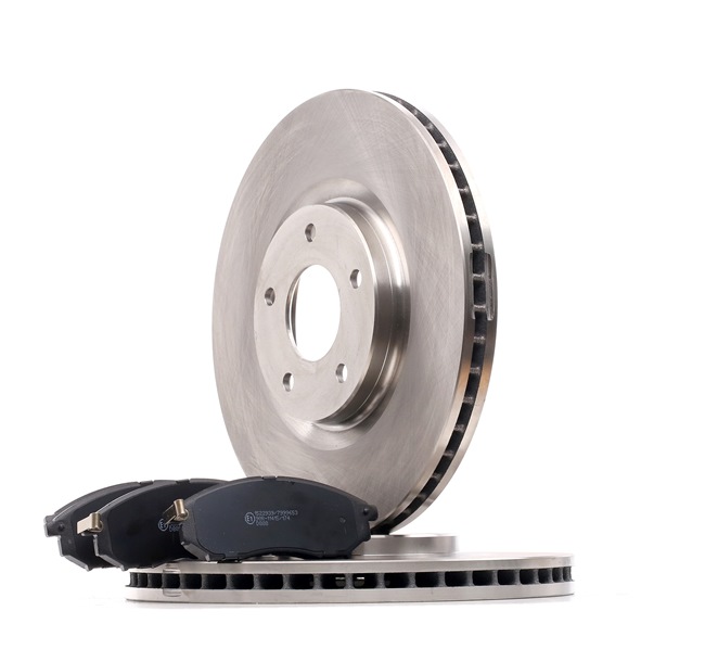 RIDEX 3405B1008 Δισκοι και τακάκια Nissan Qashqai j10 2.0 dCi Κίνηση σε όλους τους τροχούς 150 PS Πετρέλαιο τιμες