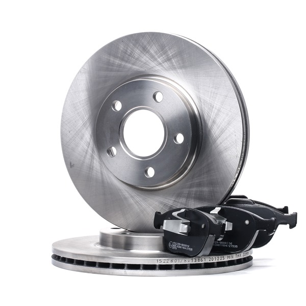 RIDEX 3405B1020 Pastillas y discos de freno Ford Transit Connect mk1 1.8 TDCi 110 cv Gasóleo precio