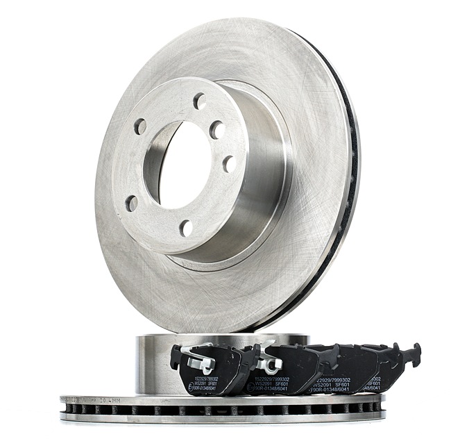 RIDEX 3405B1030 Brake discs and pads BMW E39 Touring 523i 2.5 163 hp Petrol 1999
