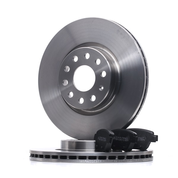 RIDEX 3405B1051 Bremžu komplekts, Disku bremzes