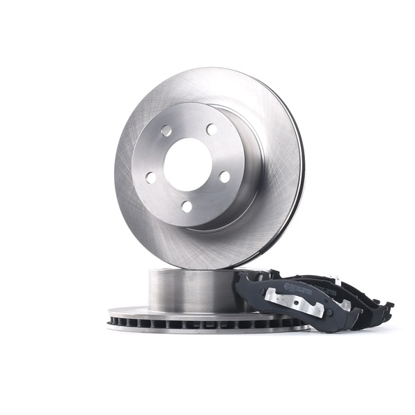 RIDEX 3405B1057 Kit disque et plaquette de frein Jeep Wrangler YJ 4.0 178 CV Essence 1996