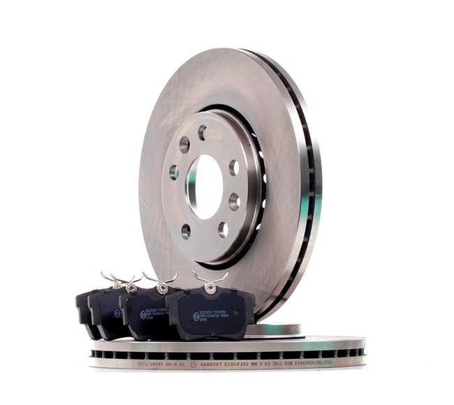 RIDEX 3405B1076 Kit de travões