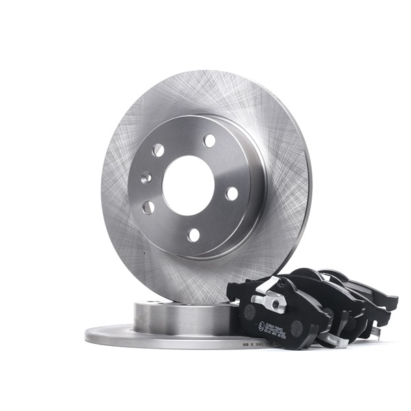 RIDEX 3405B1104 Remschijven en blokken