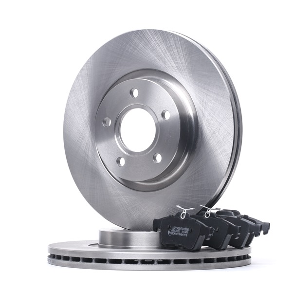 RIDEX 3405B1168 Kit de discos de freno y pastillas
