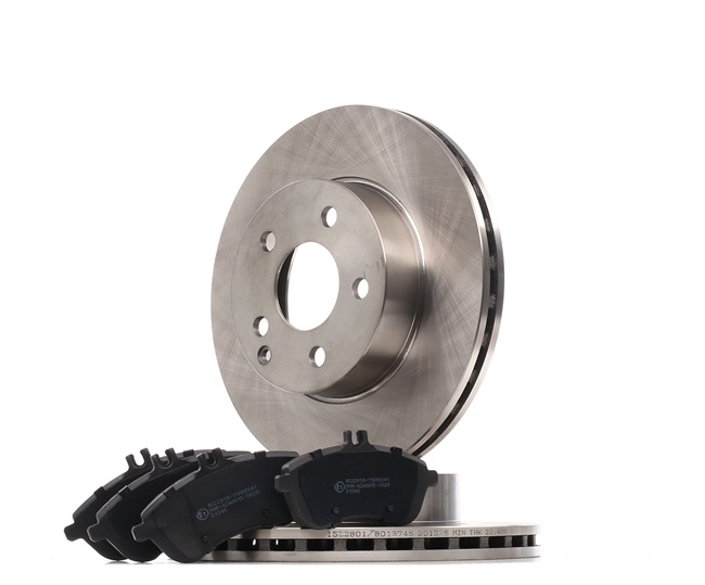 RIDEX 3405B1170 Sada bŕzd Mercedes S204 C 200 CGI 1.8 (204.248) 184 KS Benzín cena