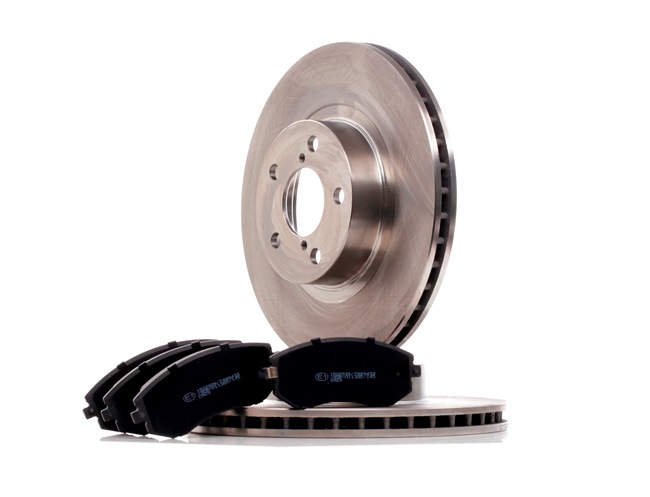 RIDEX 3405B1275 Kit de discos de freno y pastillas