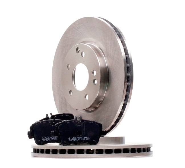 RIDEX 3405B1414 Bremsen-Set Mercedes W203 C 320 3.2 4-matic (203.084) 218 PS Benzin Kosten