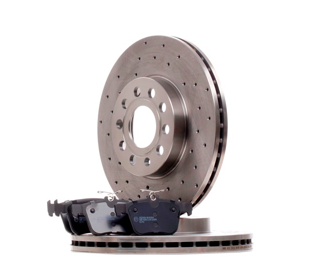 RIDEX 3405B1430 Remschijven en blokken