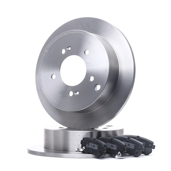 RIDEX 3405B1469 Δισκόπλακες & τακάκια φρένων Hyundai Tucson jm 2.7 Κίνηση σε όλους τους τροχούς 175 PS Βενζίνη τιμες