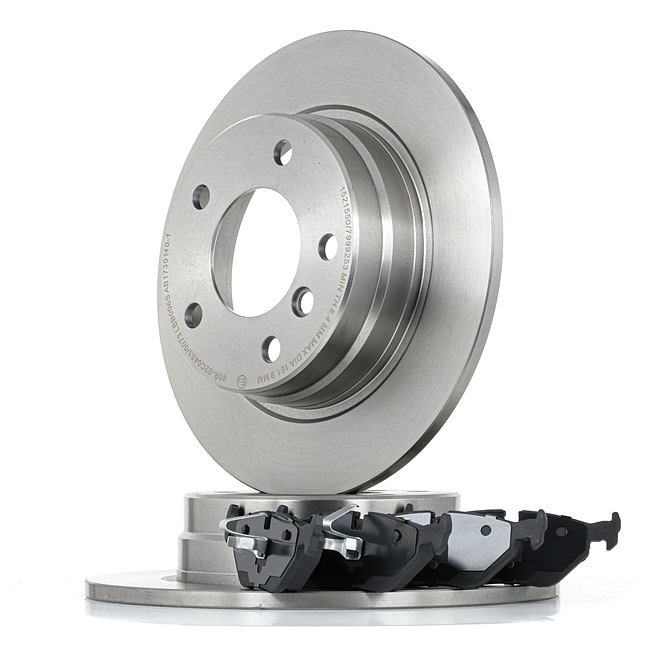 RIDEX 3405B1502 Σετ φρένων, δισκόφρενα