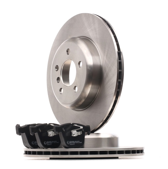 RIDEX 3405B1504 Remschijven en -blokken BMW F01 730d 3.0 258 Pk Diesel prijs