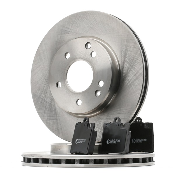 RIDEX 3405B1512 Discos y pastillas de freno SLK R170 230 2.3 Kompressor (170.449) 197 cv Gasolina precio