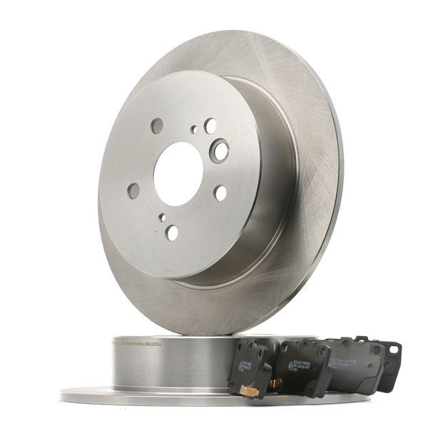 RIDEX 3405B1545 Komplet brzdy Toyota Rav4 II 2.4 4WD (ACA23) 166 KS Benzín cena