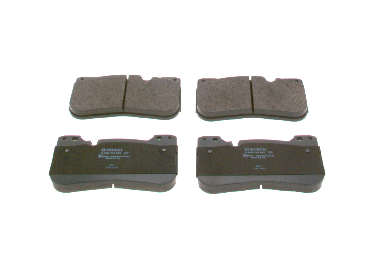 BOSCH BP2539 Juego de pastillas de freno