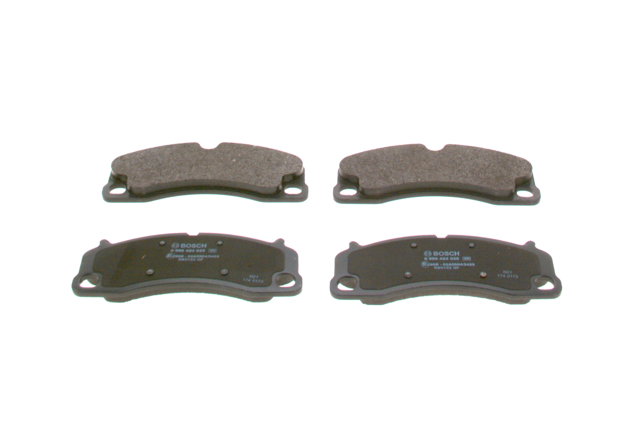 BOSCH BP2543 Juego de pastillas de freno
