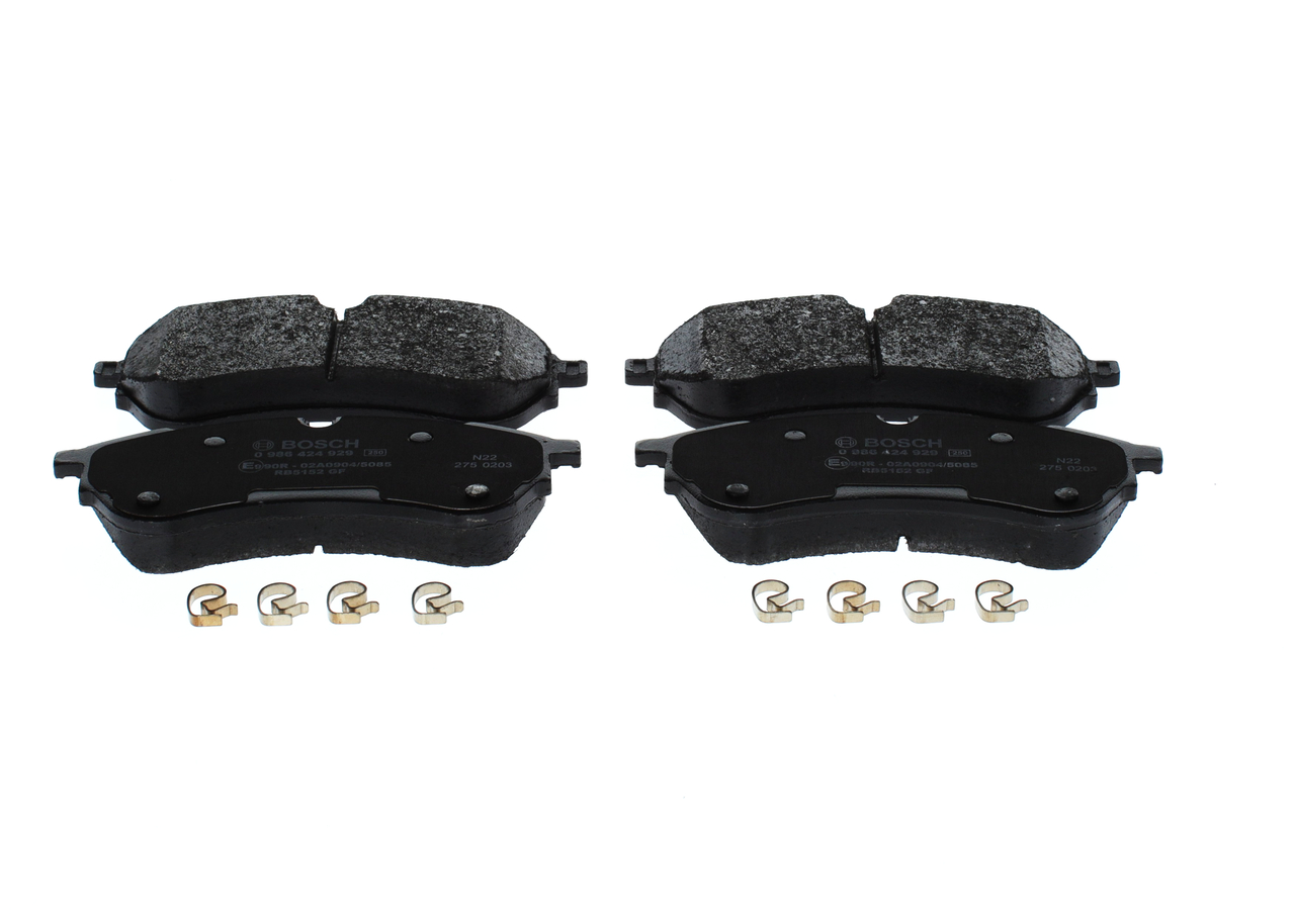 BOSCH 0 986 424 929 Remblokset Volkswagen CRAFTER 2020