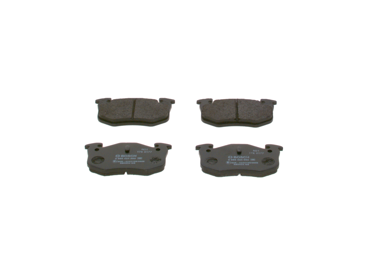 BOSCH BP2614 Juego de pastillas de freno