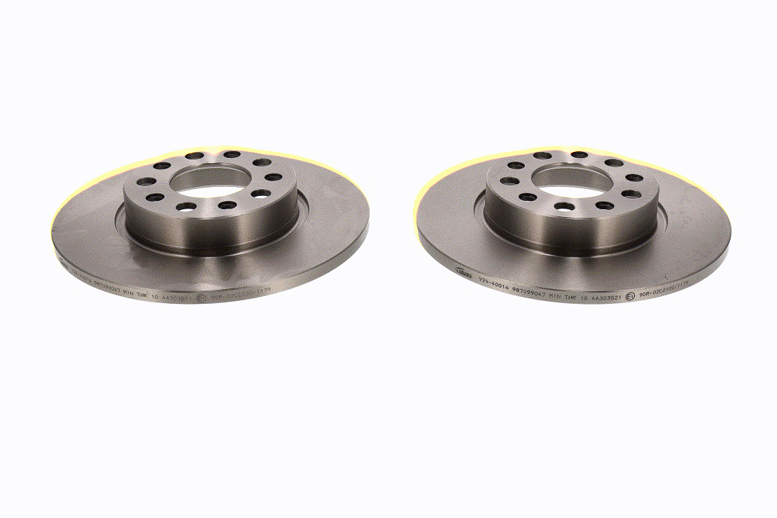 Brake disc 1070489 VAICO 68248 043AA JEEP
