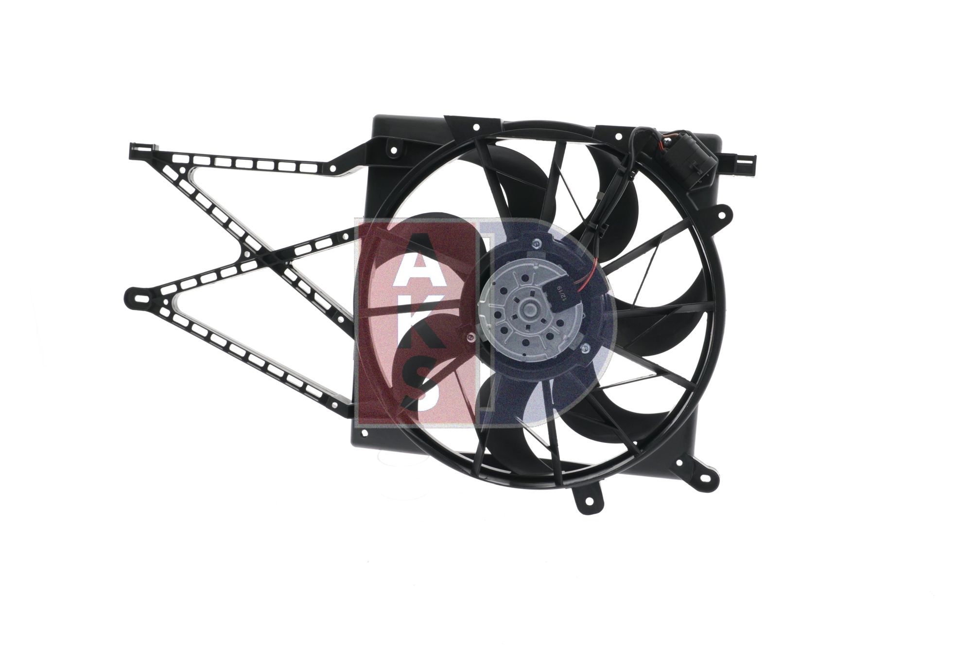 Aks Dasis Radiatore Ventola 380/275Mm 276W Adatto Per Ford Tourneo