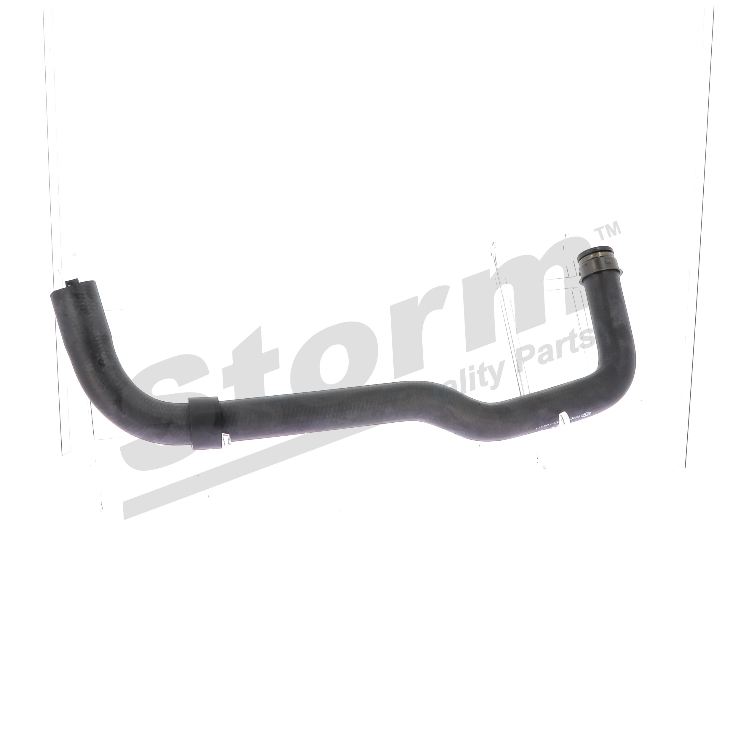 Tubo flexível do radiador F8810 STORM QUALITY PARTS 1351ZC PEUGEOT