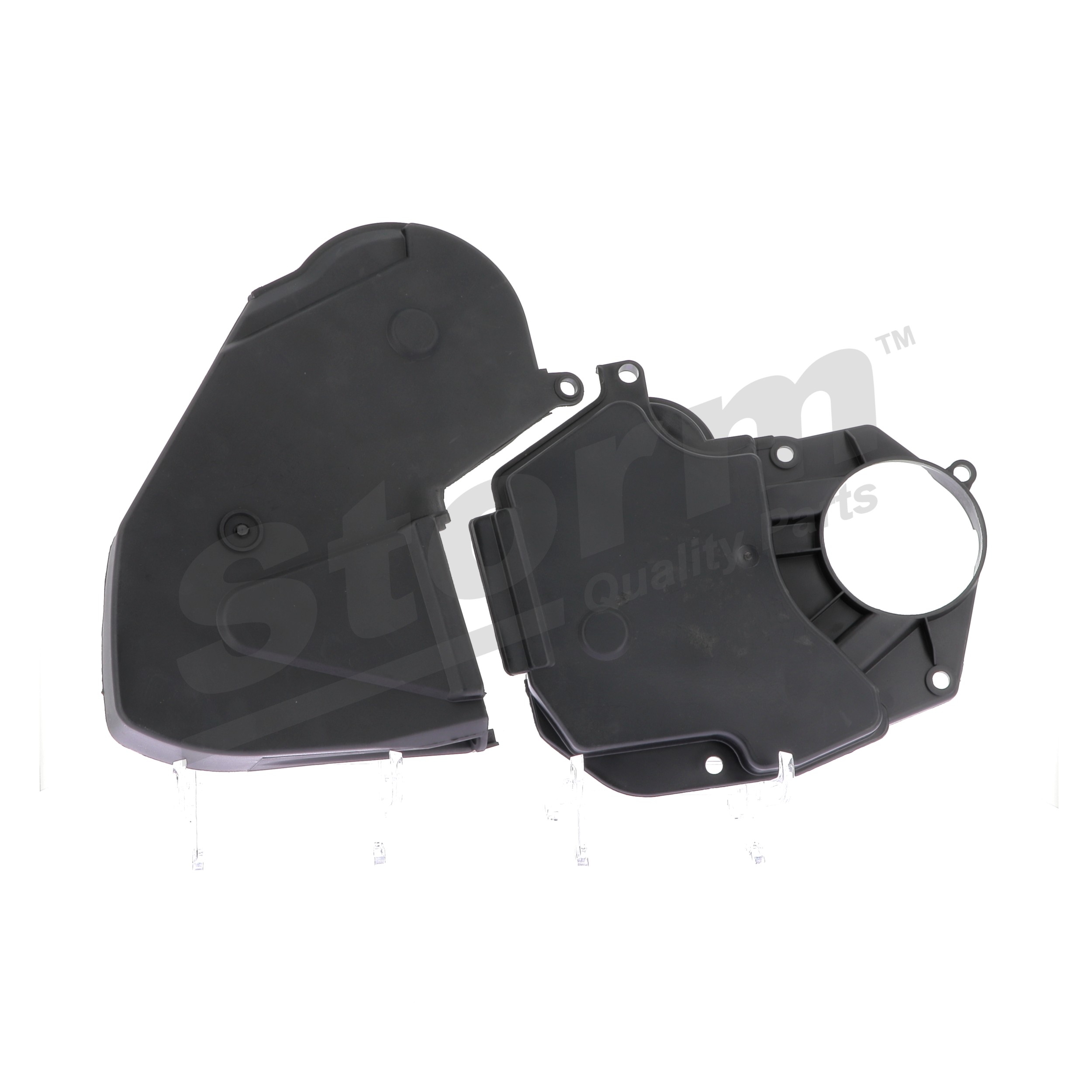STORM QUALITY PARTS F9835 Cache courroie de distribution pour Peugeot 106 II 3/5 portes 1A, 1C 1.5 D 57 CV 1998 VJX (TUD5B) Diesel STORM QUALITY PARTS F9835 Carter de distribution Peugeot 106 Phase 2 1.5 D 57 CV Diesel 1998