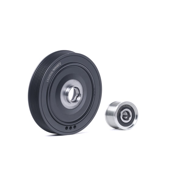 Crankshaft pulley 3213B0244 RIDEX 12303-00QA0 BMW