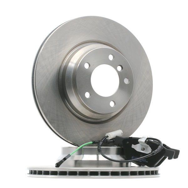 RIDEX 3405B1722 Kit de discos de freno y pastillas