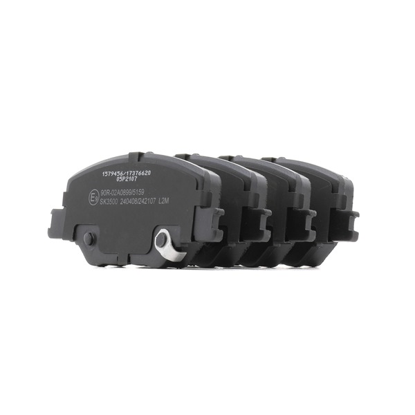 Bremsbeläge 402B1676 RIDEX 84 12 4408 OPEL