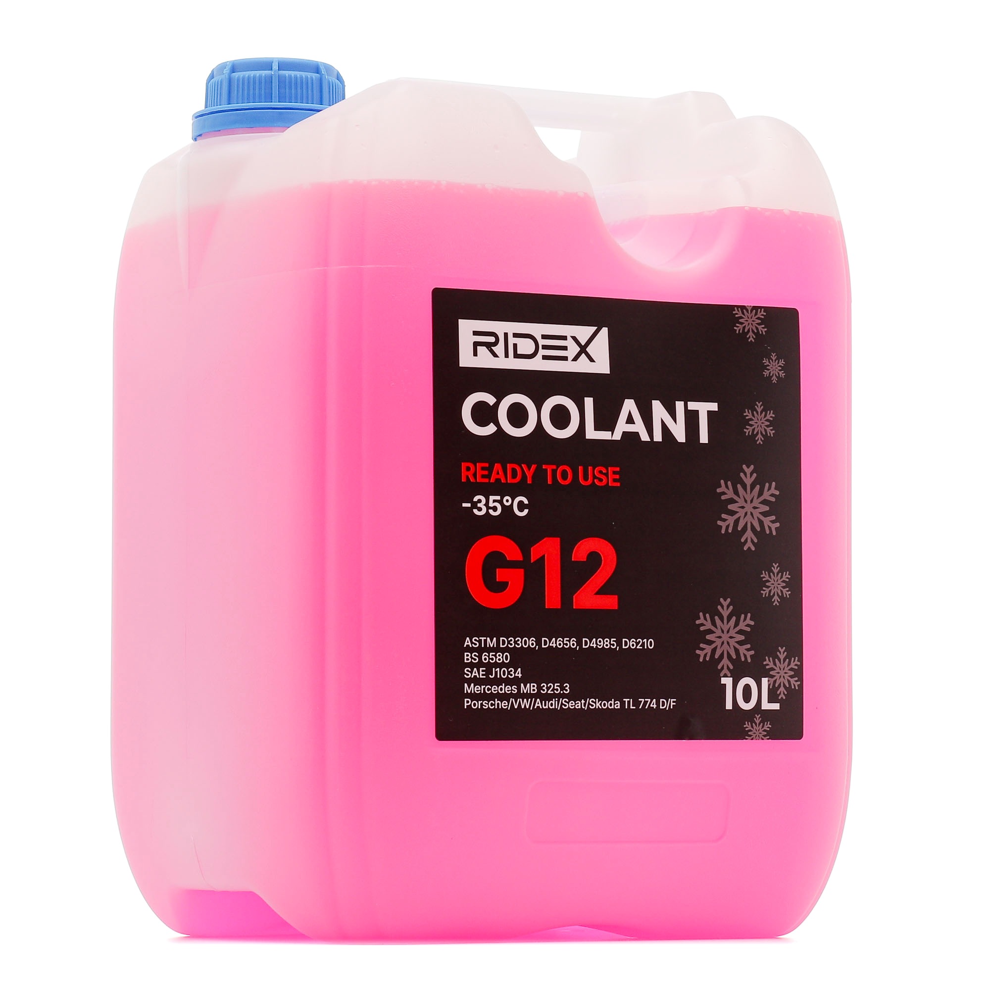 RIDEX 1602F0005 Antifreeze Volvo coolant VCS, Capacity: 10l, red-image-17376797