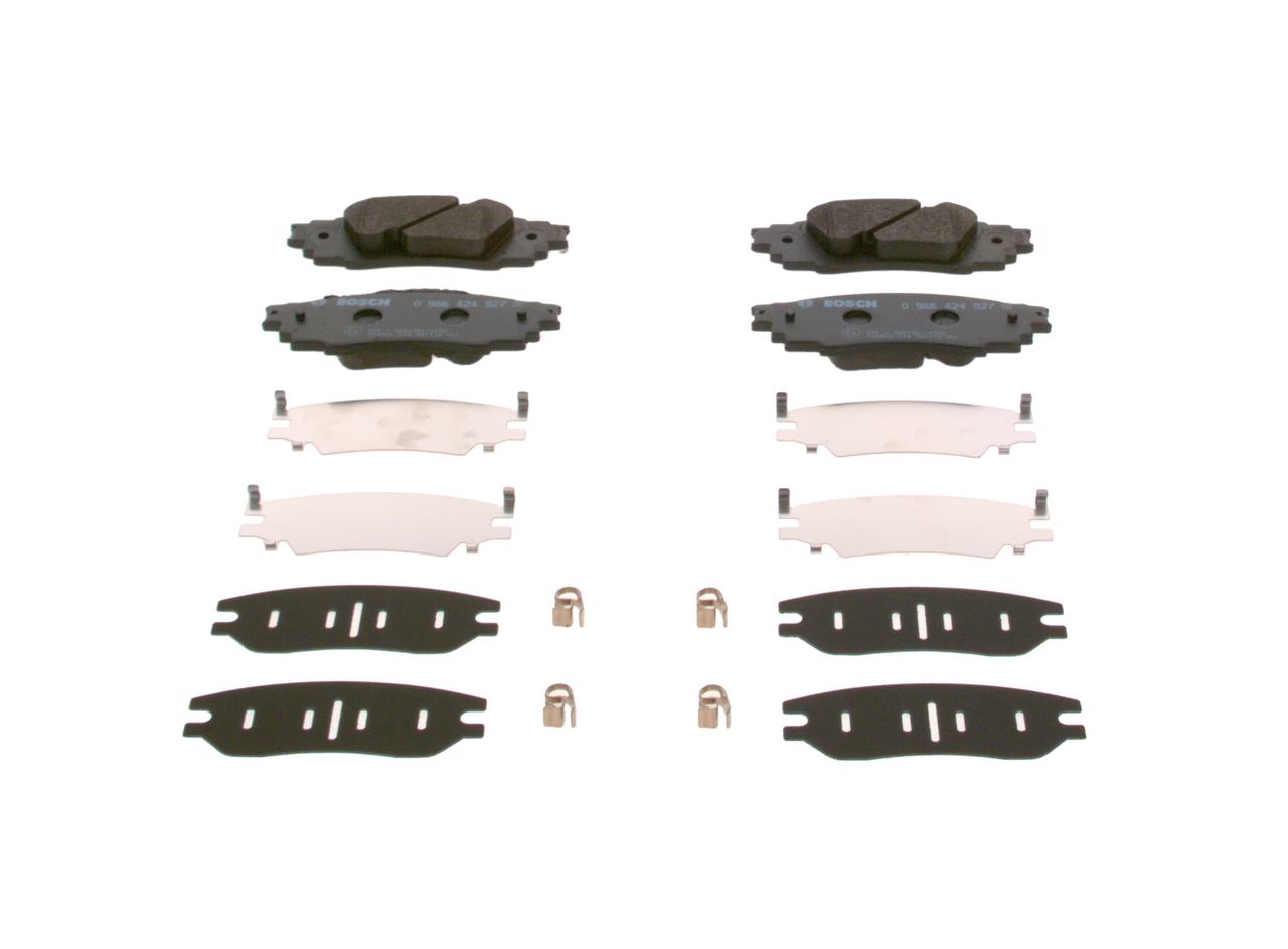 BOSCH BP2545 Plaquettes de frein