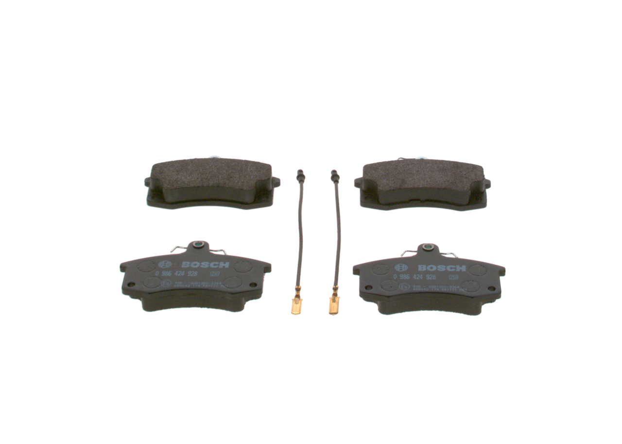 BOSCH BP2546 Kit pastiglie freni