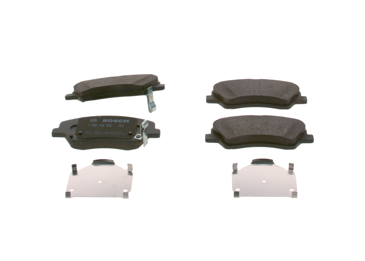 BOSCH 0 986 424 952 Kia Rio YB jarrupalat vaihto hinta