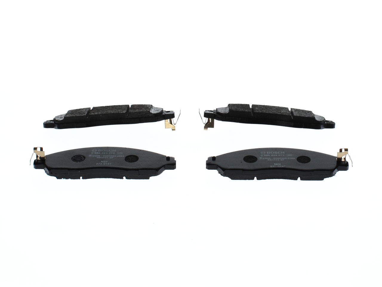 Plaquettes de frein 0 986 424 973 BOSCH D1060-5TA0B SUZUKI